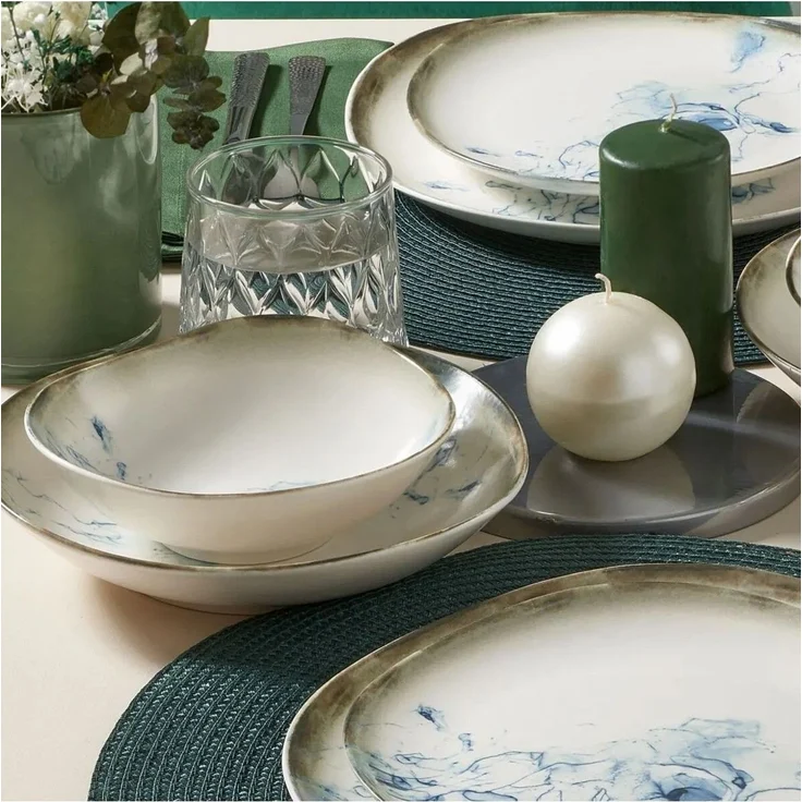Tafelservice (24-teilig), 'GBSRD24KY41023178', Mehrfarbig – Bild 2