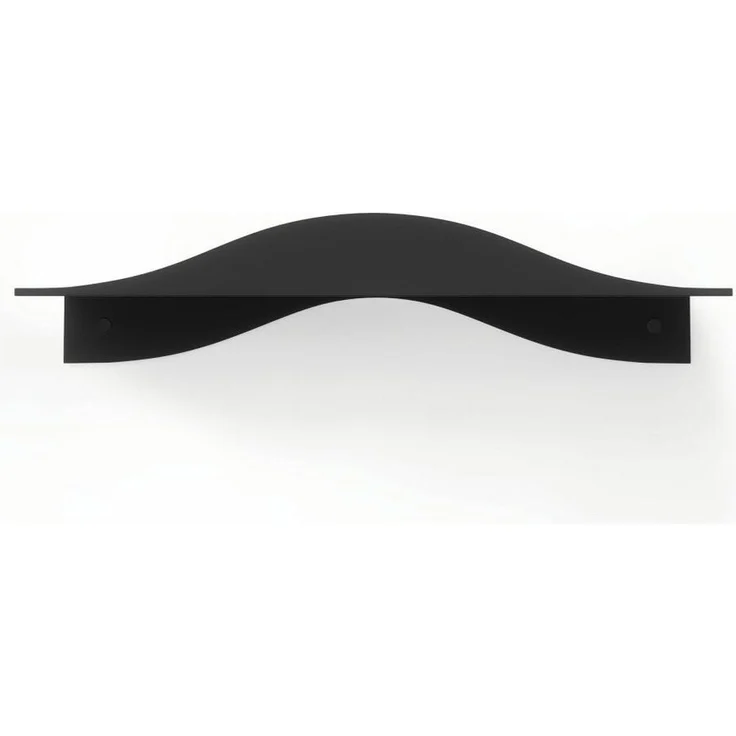 Umbra Wandregal Surf 2er Set Schwarz, 2-tlg. – Bild 3