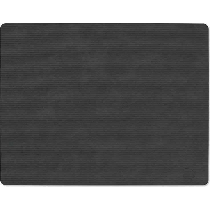 LIND DNA Table Mat Square L 35x45 cm Corduroy Black