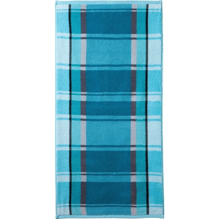 Erwin Müller Handtuch Handtuch "Ludwigsburg" 4er-Pack, Jacquard, Walk-Frottier Uni/Karo/Ornamente – Bild 1