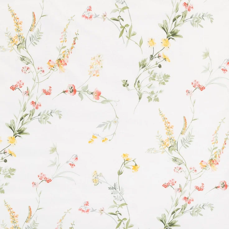Estella Interlock Jersey Bettwäsche Tanja 6531-710 gelb floral 135x200 – Bild 3