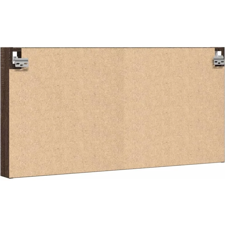 vidaXL Vitrinenschrank Braun Eichen-Optik 100x8,5x50 cm Holzwerkstoff 847953 – Bild 5