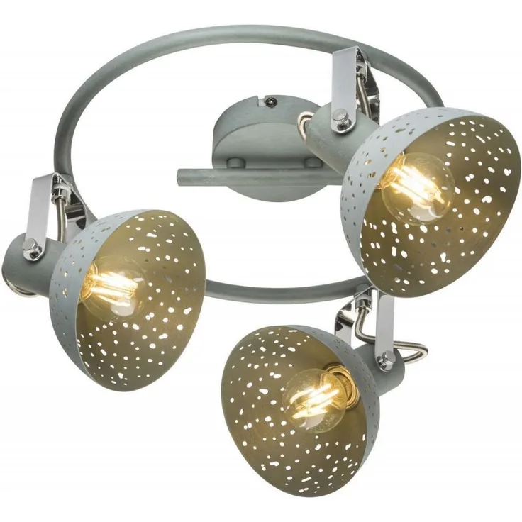 GLOBO Deckenleuchte LED Wohnzimmer Deckenlampe Deckenstrahler 3 Flammig 54653-3