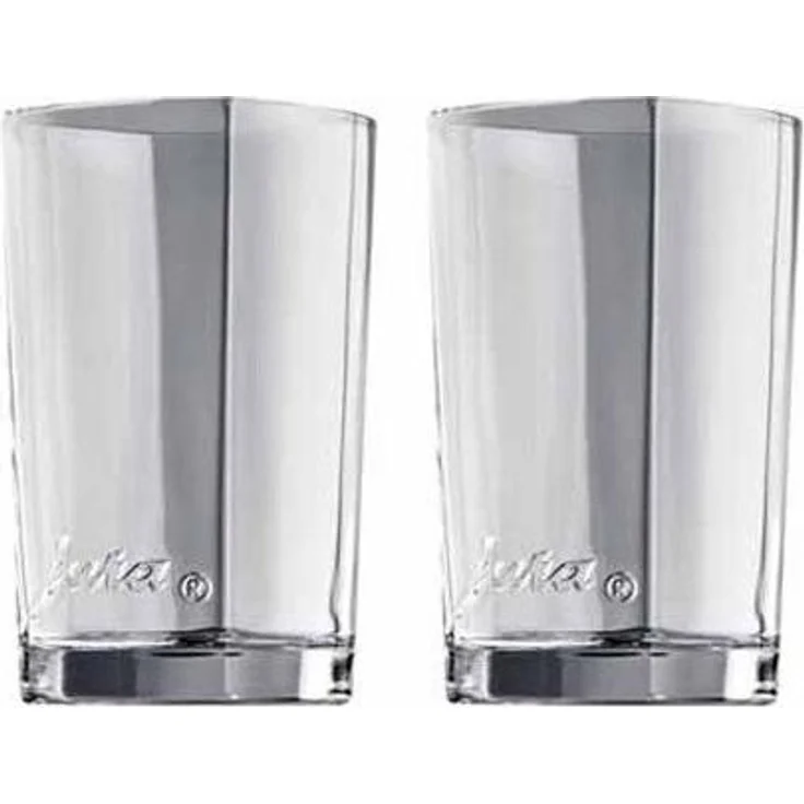 Jura 65037 69000 Latte-Macchiato-Gläser 2-er Set, Circa 10,9 cm