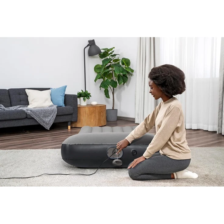 TriTech® Single-Luftbett mit USB-Elektropumpe 188 x 99 x 30 cm – Bild 9