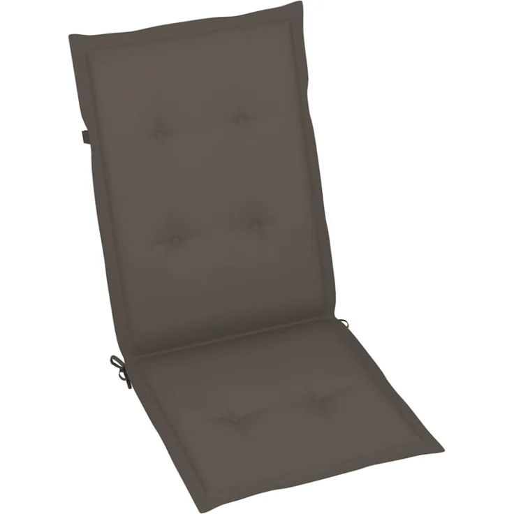 vidaXL Verstellbare Gartenstühle mit Auflagen 8 Stk. Massivholz Teak 3072549 – Bild 5