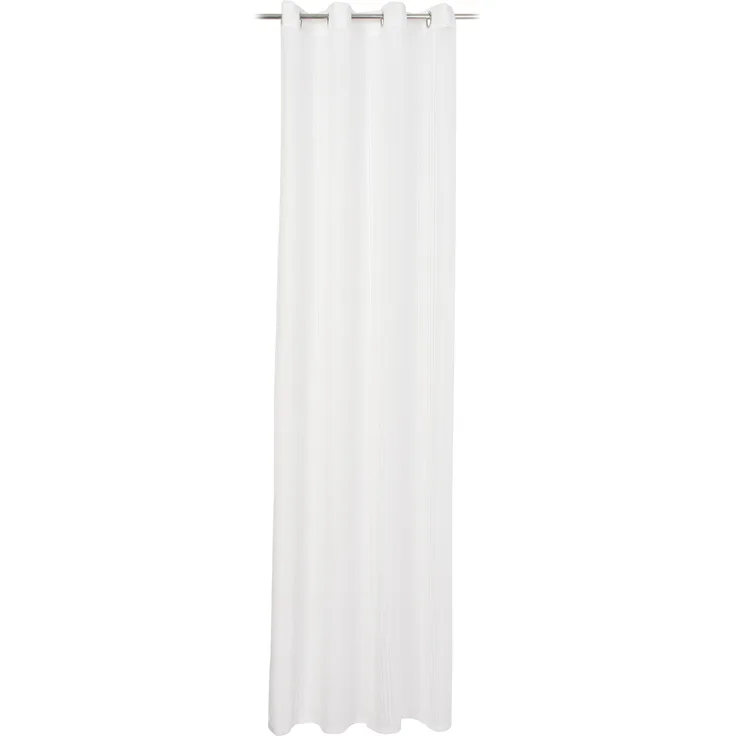 Gözze 'MORENA' Ösenvorhang, 100% Polyester weiß, 140x245 cm