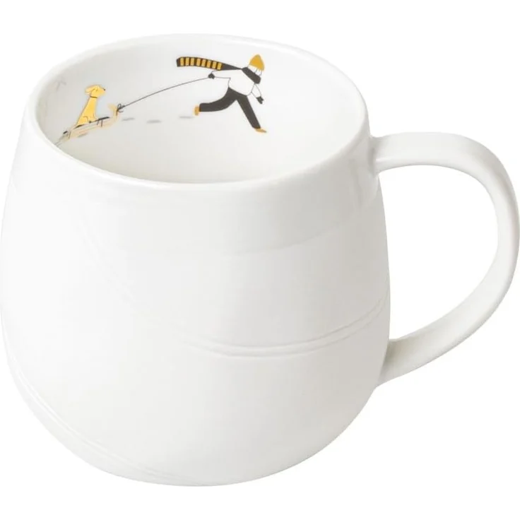 Schneetag. Tasse - Hundeschlitten – Bild 1