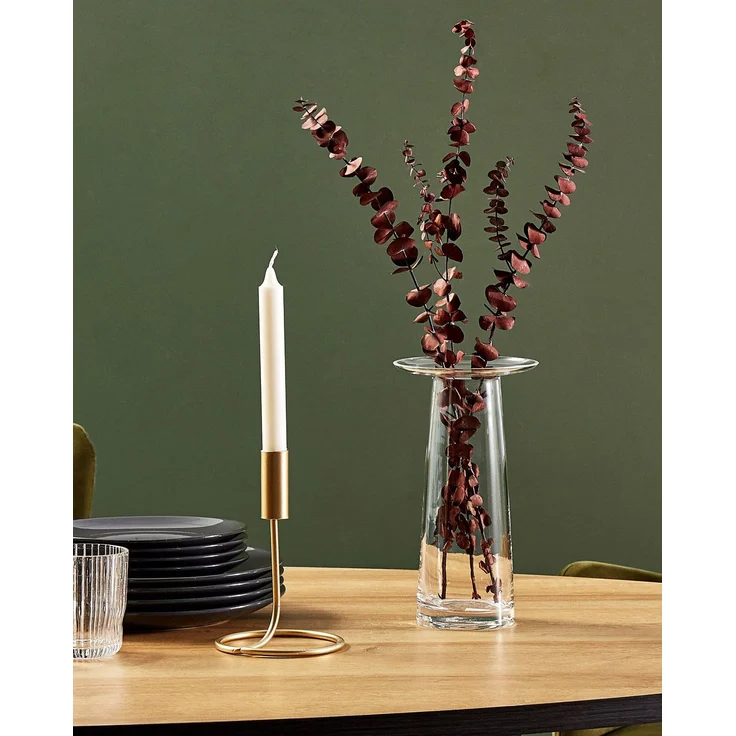 Blumenvase MANNA 26 cm Glas Transparent – Bild 3