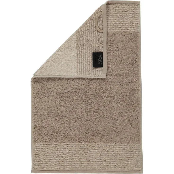 Cawö Handtuch Two-Tone 590 sand