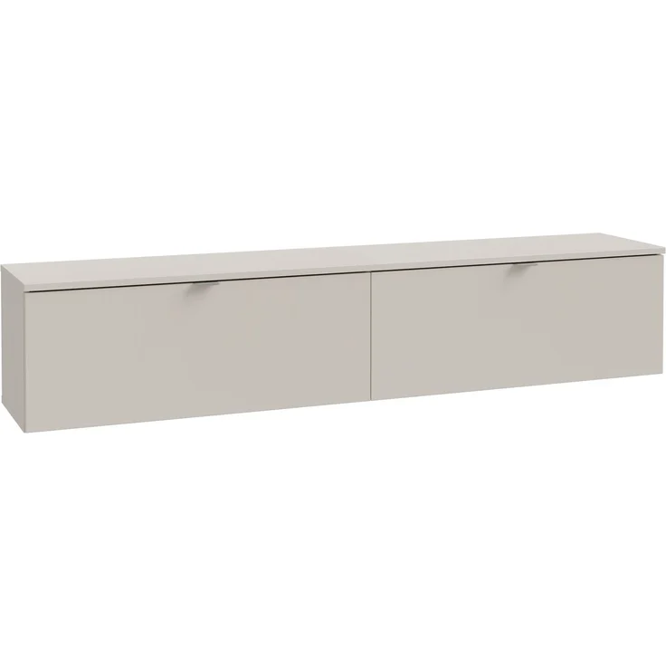 Lowboard >LIBERTAD< Hängeschrank, in sandfarbig - 178,8x37,5x34,8cm (BxHxT) – Bild 4