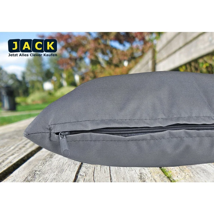 JACK Dekokissen 40x60cm Outdoor Lounge Kissen inkl. XXL Füllung, starke Füllung, Robust, Strapazierfähig, Wasserabweisend, Innen&Außen – Bild 4