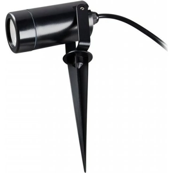 Heitronic Nr. 500951-HE Erdspießstrahler Burano schwarz GU10 IP44 – Bild 2