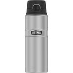 Thermos Isolierflasche Stainless King, Trinkflasche, Edelstahl, Stainless Steel Matt, 700 ml, 4010205070