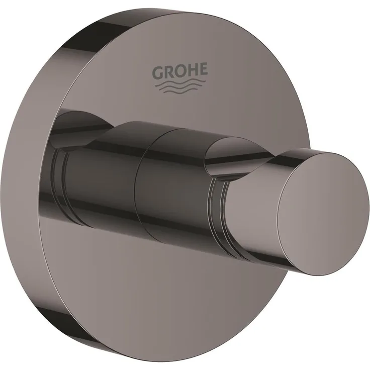 Grohe Essentials, Bademantelhaken, hard graphite