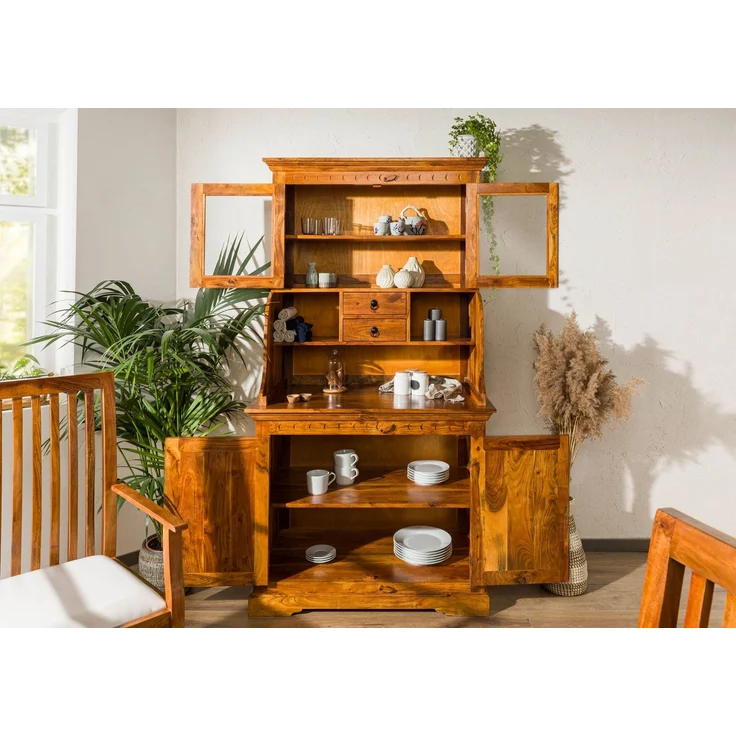 Buffet Akazie 106x60x196 honig lackiert OXFORD #0510 – Bild 4
