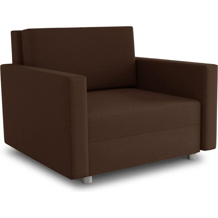 Schlafsofa Pura Midi mit Bettkasten - Polstersofa mit Schlaffunktion, Sofa, Bettsofa, Wohnlandschaft (Braun (Suedine 26)) – Bild 2
