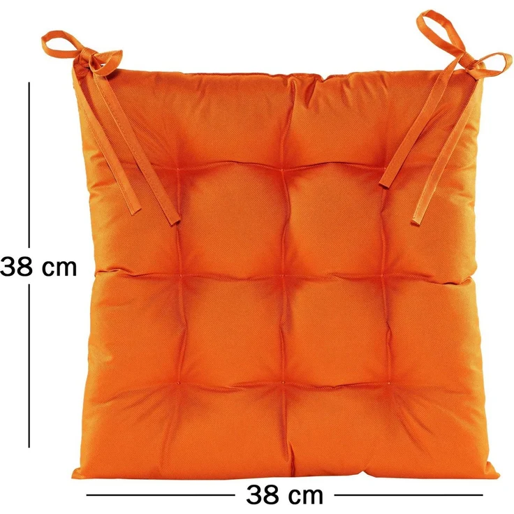 JACK Stuhlkissen JACK Outdoor 38x38cm Sitzkissen Lounge Kissen Sitzkissen Wasserfest, mit Lotus Effekt, robust, strapazierfähig, für Innen & Außen – Bild 2