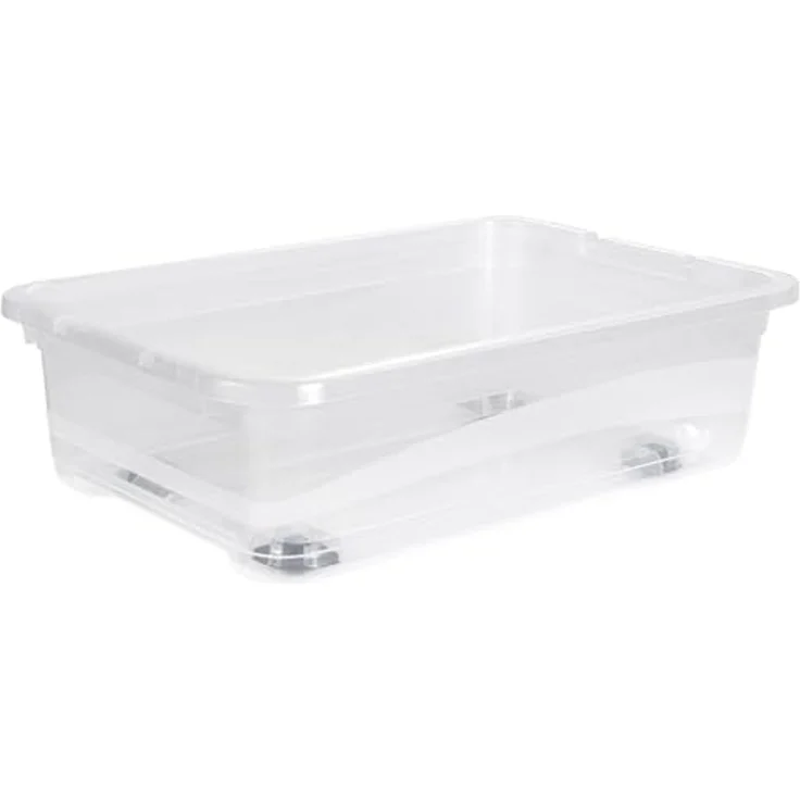 keeeper Organizer konrad (Set, 2 St), Aufbewahrungsbox, 28 L, mit Rollen, Deckel, Schiebeverschluss – Bild 5