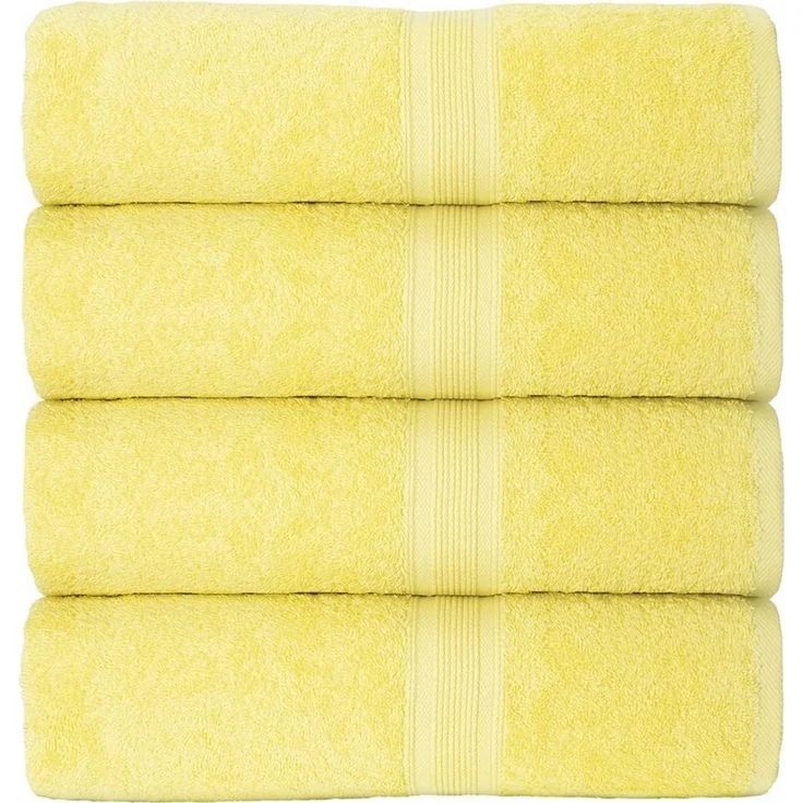leevitex® Handtücher 4er-Set, 50 × 100 cm, aus 100% Baumwolle, Frottee (Set, 4-St), OEKO-TEX® STANDARD 100 zertifiziert und hochwertig verarbeitet – Bild 3