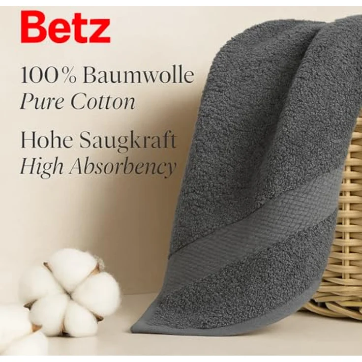 Betz Saunatuch Saunatücher groß XXL Größe 80x200 cm Badetuch Badetücher Palermo, (1 Stück, 1-St) – Bild 5