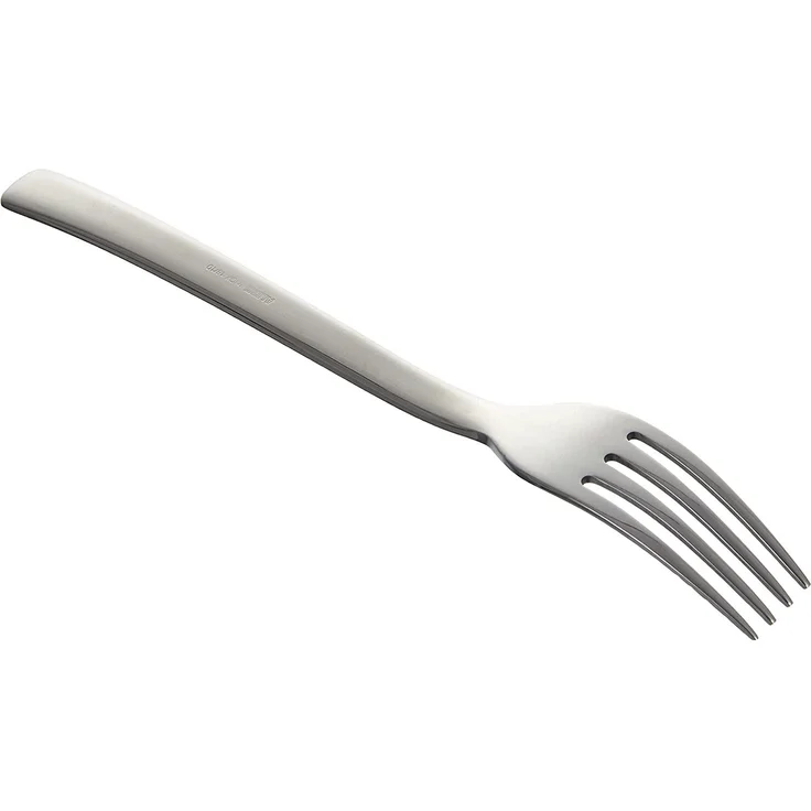 Alessi Ovale Dessertgabel, Edelstahl, Silber, 17 x 4 x 2. 5 cm, 6-Einheiten – Bild 2