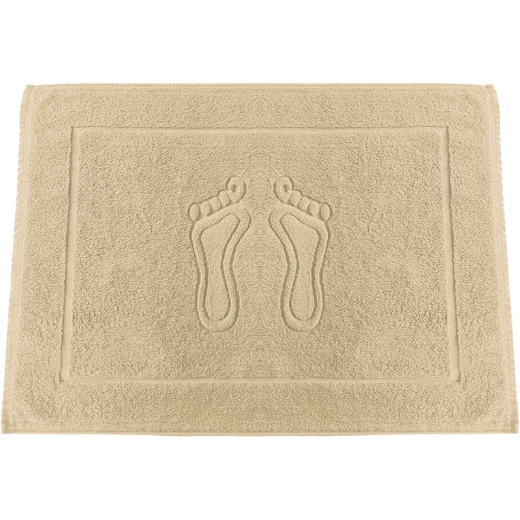 MatratzenL.A.B® Badematte 650 g/m² Blauer Schwan®, 100% Baumwolle, 50x70 cm, Badvorleger, Duschvorleger, Duschmatte Frottee – Bild 1