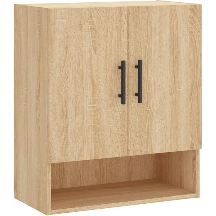 vidaXL Wandschrank Sonoma-Eiche 60x31x70 cm Holzwerkstoff 829935