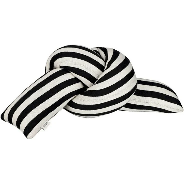 SCHÖNER WOHNEN-Kollektion Kissenhülle JOLLY Zierkissen mit Füllung, (1 Stück), 15x150 cm in Schwarz – Bild 4