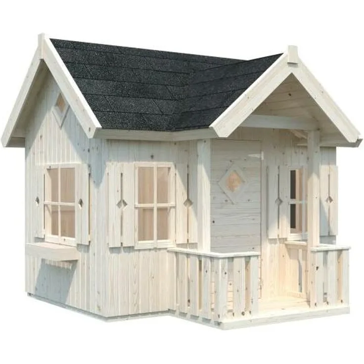 Palmako Spielhaus Jennie, 3,6 m2, unbehandelt