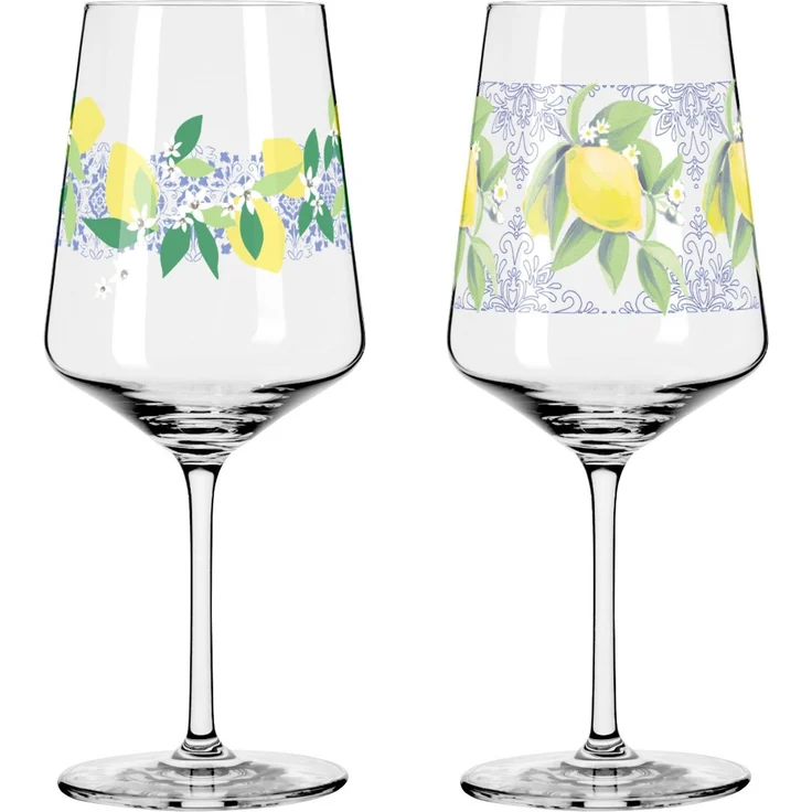 Ritzenhoff 2931021 Aperitifglas 2er Set #21, #22 SOMMERTAU Limoncello Rea / Behnke 2025 in Geschenkbox – Bild 1