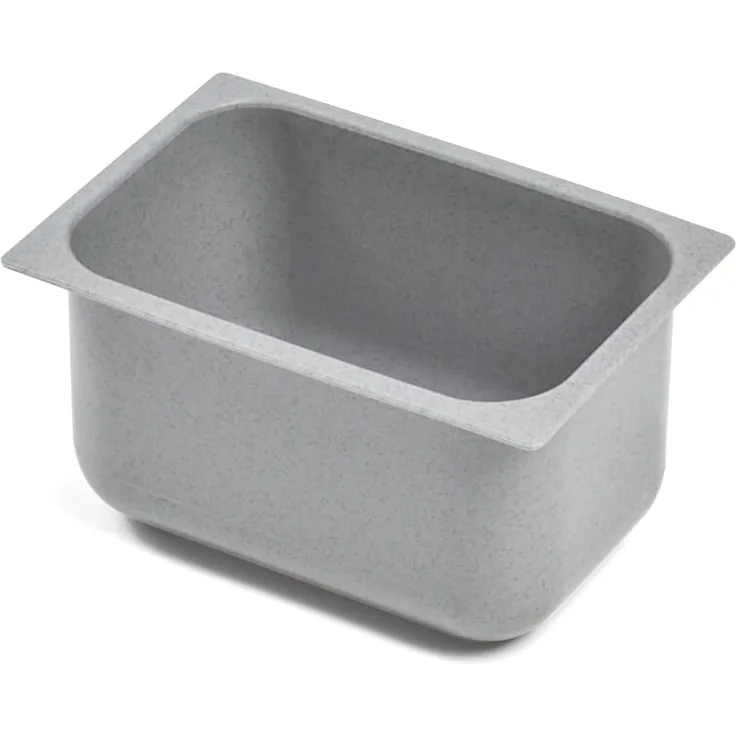 HAILO 1009339 Utensiliendepot 0,7 Liter grau für Abfallsorter XXL / Ersatzeimer
