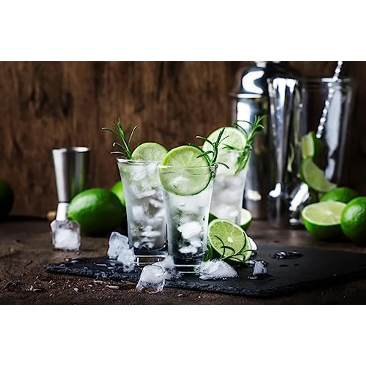 BigDean 12er Set Schnapsgläser 4cl spülmaschinenfest lebensmittelecht - robuste Shotgläser aus Glas - standfest gegen Umkippen - Shot Gläser für Wodka, Ouzo, Sambuca, Tequila – Bild 5