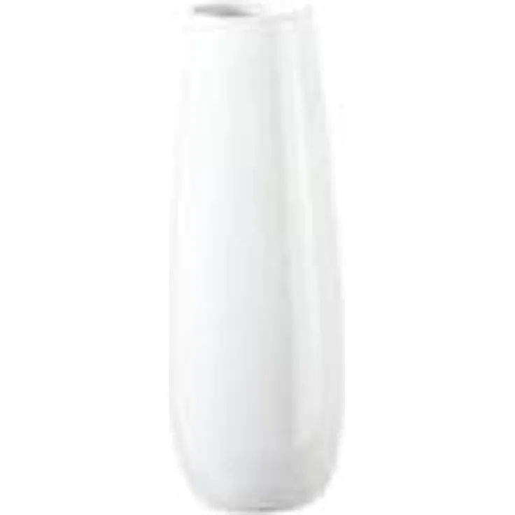 ASA Selection Easexl Vase, Blumenvase, Blumentopf, Tischvase, Keramikvase, Keramik, Weiß, 18 cm, 92031005