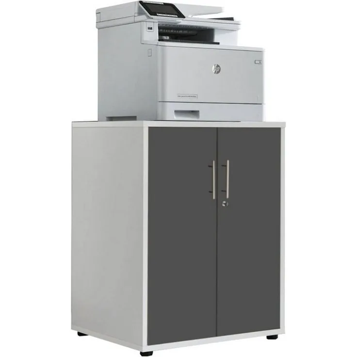 BMG Möbel Aktenschrank Druckerschrank Office Edition (geeignet für 3D Drucker und Office Drucker) Höhe 74 cm, optimale Ergänzung zu Schreibtischen