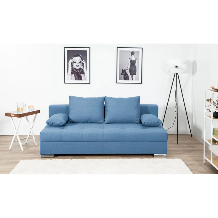 COLLECTION AB Schlafsofa Tania, B: 194 cm, Liegel. 140x194 cm, komfortabler Sitzkomfort: Federkern-Polsterung, inklusive Rückenkissen