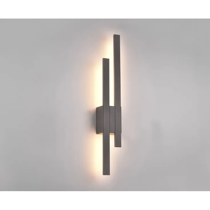 Trio 221460242 Tawa anthrazit LED-Wandleuchte LB23