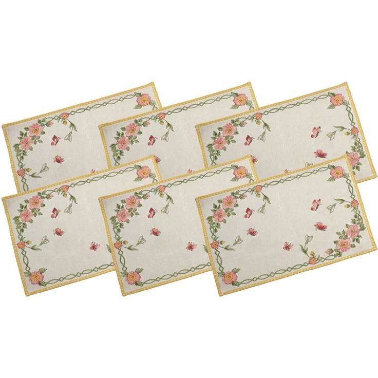 Villeroy & Boch Platzset Spring Fantasy Gobelin Platzset New Flowers Set6 – Bild 1
