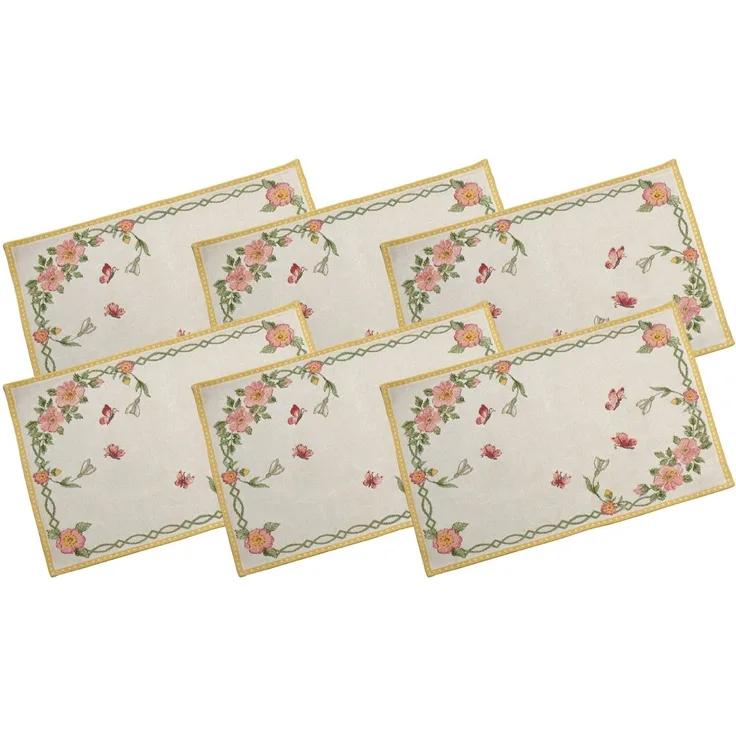 Villeroy & Boch Platzset Spring Fantasy Gobelin Platzset New Flowers Set6