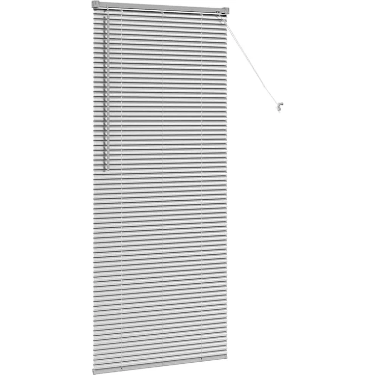 vidaXL Venezianische Jalousie Silber 175 x 80 cm 25 mm Aluminium 42005918 – Bild 5