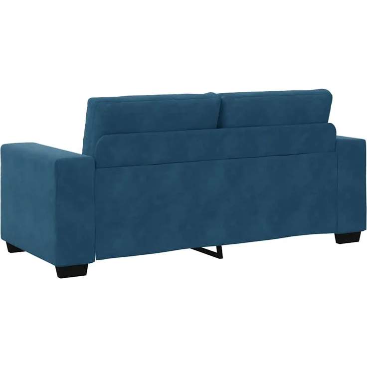 vidaXL Zweisitzer-Sofa Blau 180x77x82 cm Samt 4105131 – Bild 6