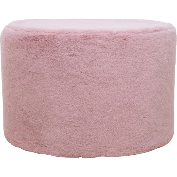 Wild & Soft Hocker - Groß - Dusk Rose Rosa