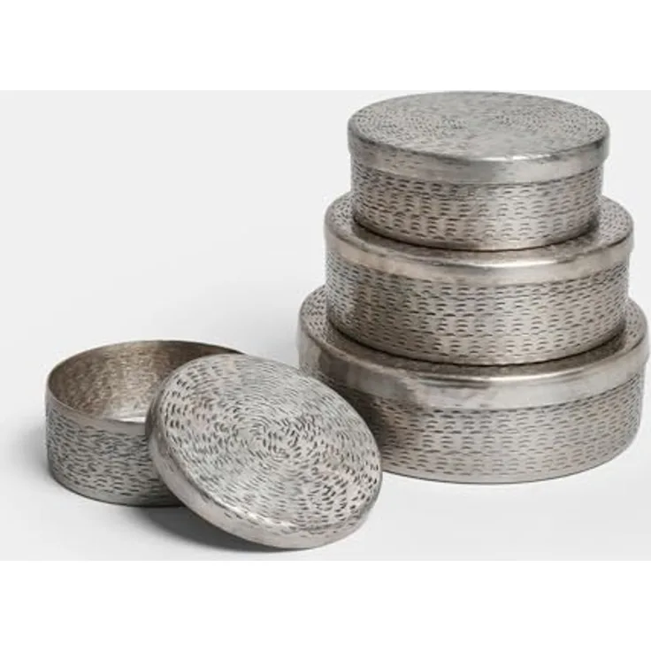 Mirabeau Dose Dose 4er Set Silvaras silber