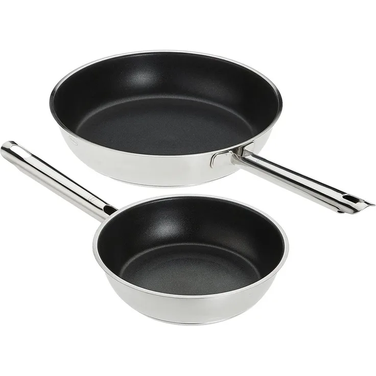 Rösle Frying pan set non-stick Elegance 20+28 cm Stainless steel