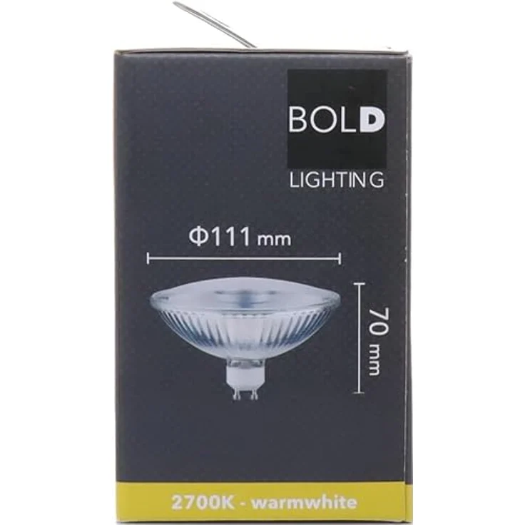 BOLD 10299 LED (RGB)-Lampe GU10 6 5 W (40 W) warmweiß – nicht dimmbar – Ø 111 mm x 70 mm – Bild 8