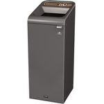 Rubbermaid Recyclingstation 2154770 57l Behältereinheit Bioabfall brau