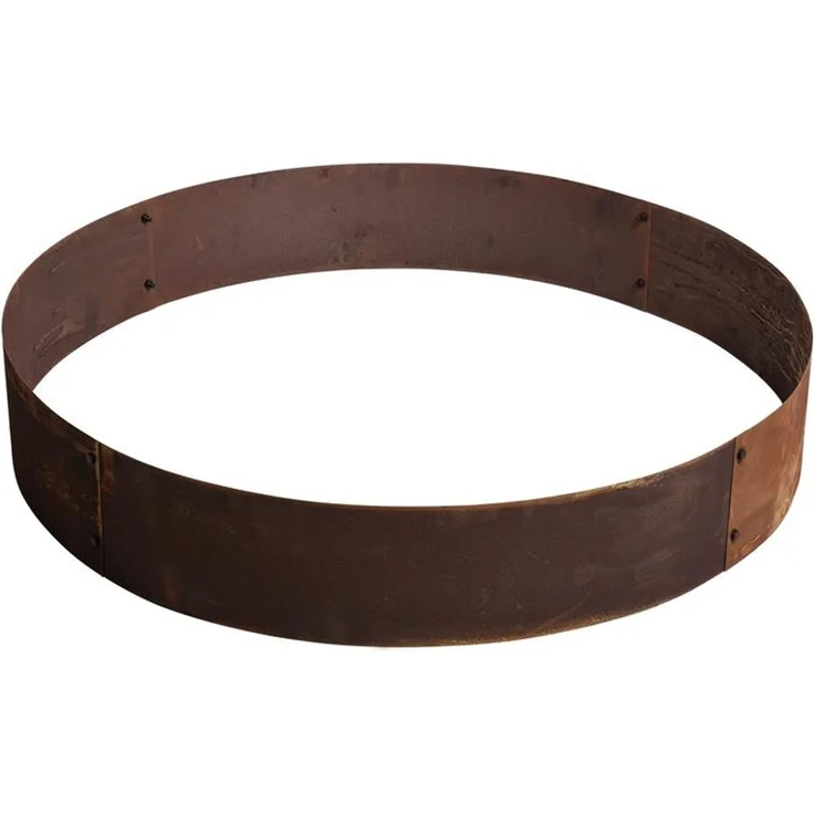 Pflanzring Metallring Stahl Hochbeet 120 cm Pflanzgefäß Pflanzkübel Rost Ring – Bild 8