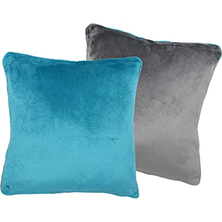 MOON Heimtextilien Bettwäsche / Kissenbezug Pack Cashmere Touch Winter Wendekissenhülle Plüsch – Bild 2