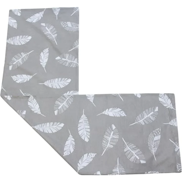 EMI & SAM Stillkissen Bezug Ersatzbezug 40x145cm für Seitenschläfer, 12L. Grau Feder - Bezug – Bild 3