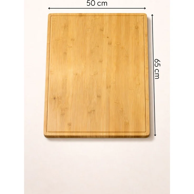 Hermia Concept 'F10260' Schneidebrett aus Bambus, Bambus, 65 x 50 cm – Bild 4